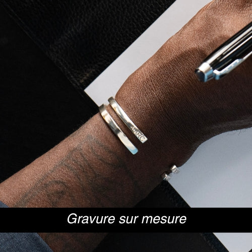 Gravure sur mesure pour bracelets